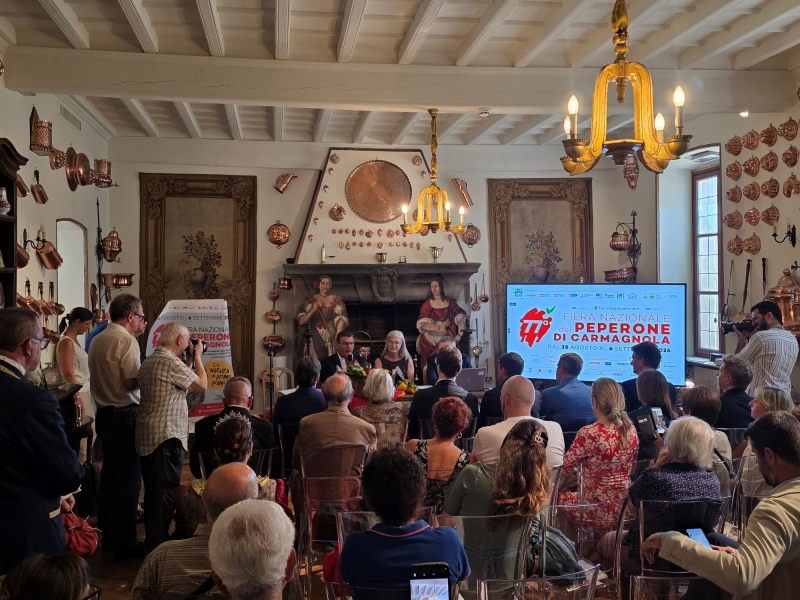 La 77� fiera del peperone di Carmagnola si presenta: svelato il programma dell\'edizione 2026